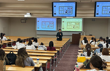 2025年7月4日　武庫川女子大学にて講演