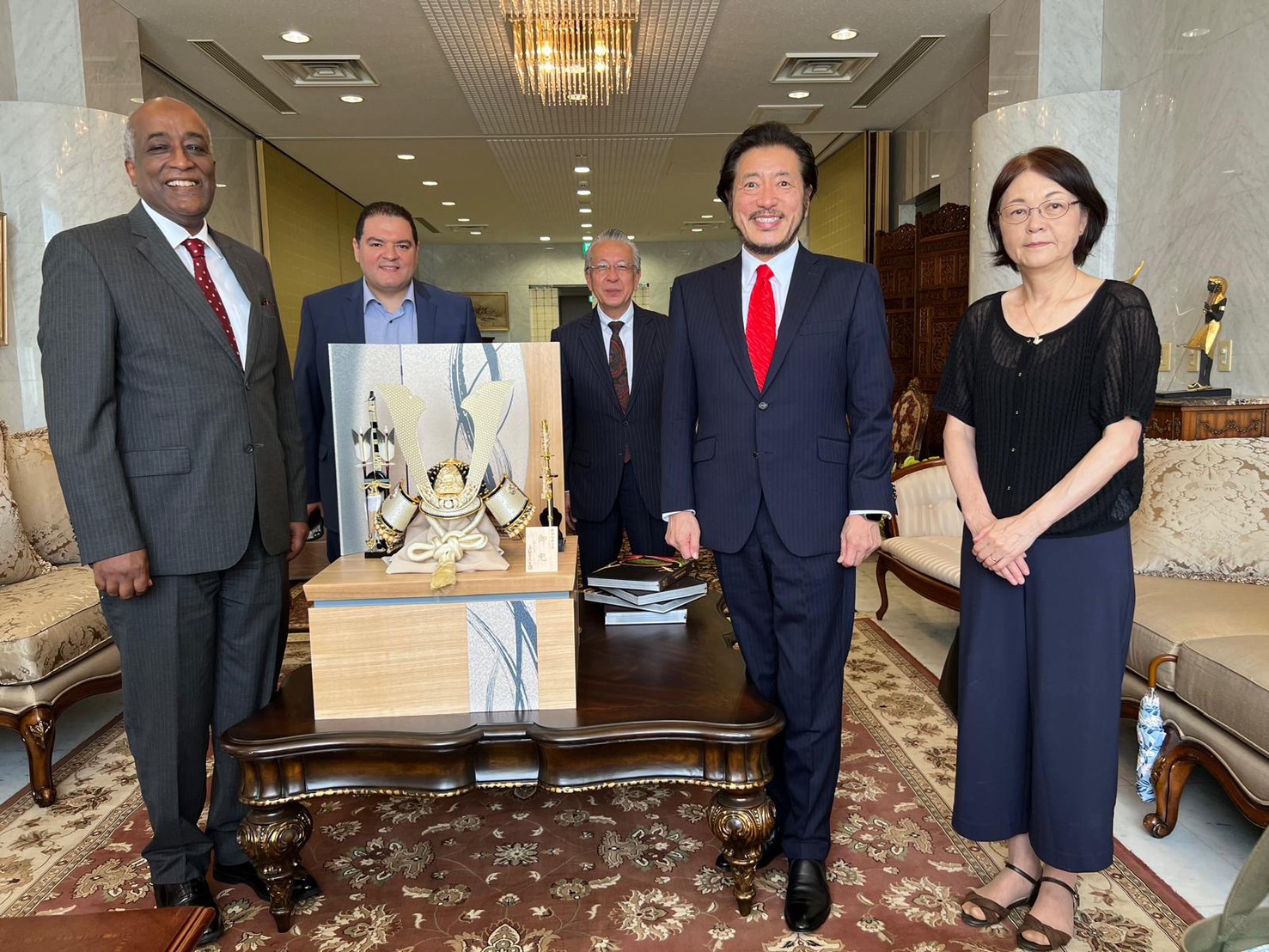 Aug 14, 2025　Present Presentation at the Egyptian Embassy!